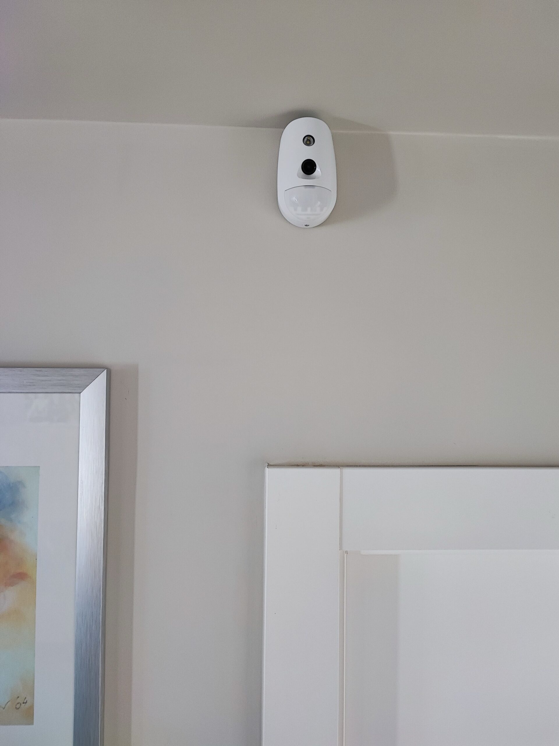 Binnen detector met camera