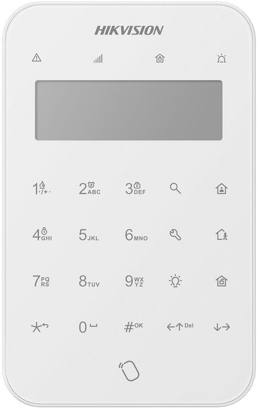 Hikvision lcd keypad pk1 lt we Pakete: Alarmsysteme für Spanien ohne Abonnement Hikvision lcd keypad pk1 lt we